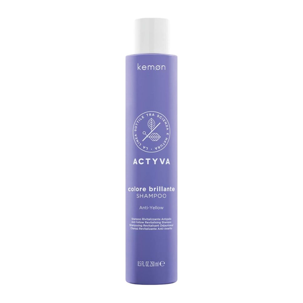 Kemon Actyva Colore Brillante Shampoo Anti Yellow 250 ml