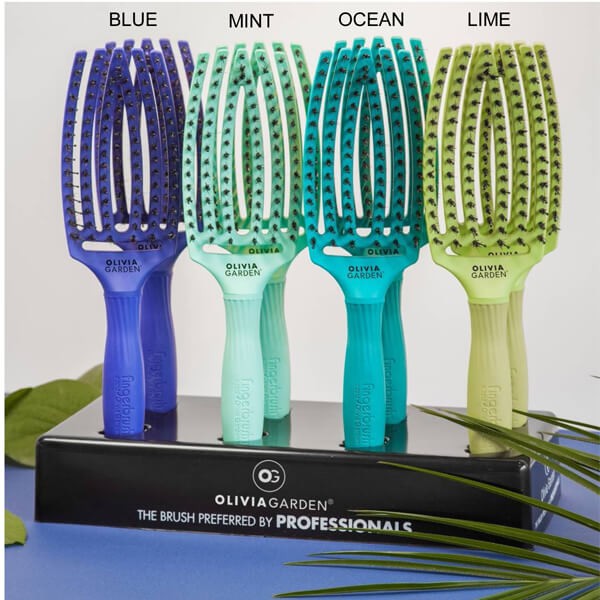 Olivia Garden Fingerbrush Expo 8 Spazzole Colori Misti